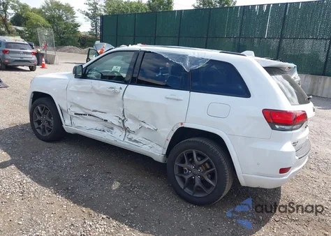 2021 Jeep Grand Cherokee 80Th Anniversary 4X4 z USA, uszkodzony, nr VIN 1C4RJFBGXMC626306